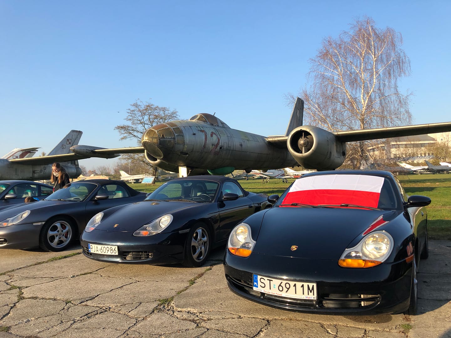 911 w barwach narodowych.