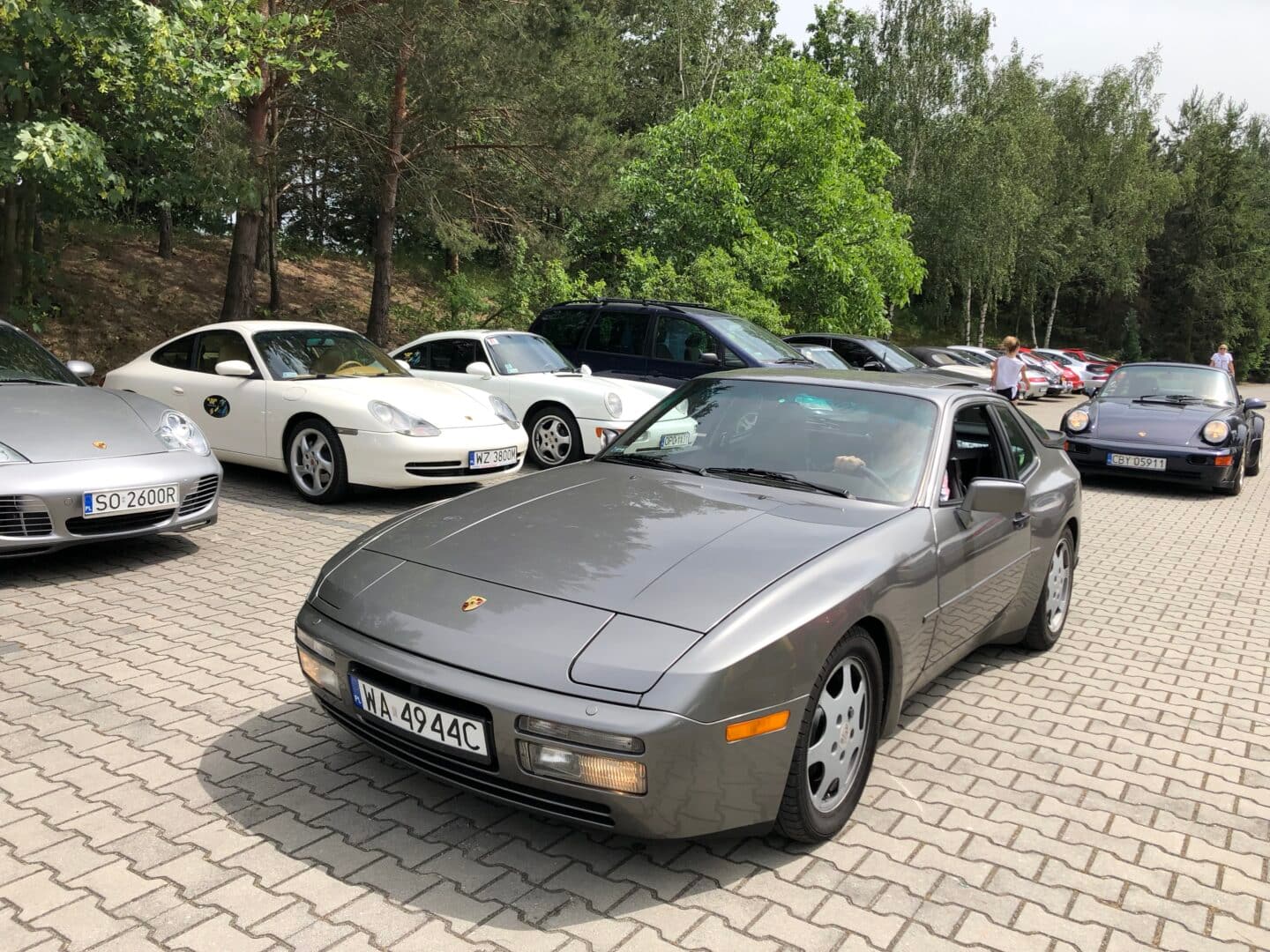 Parking Zielonej Zatoki.