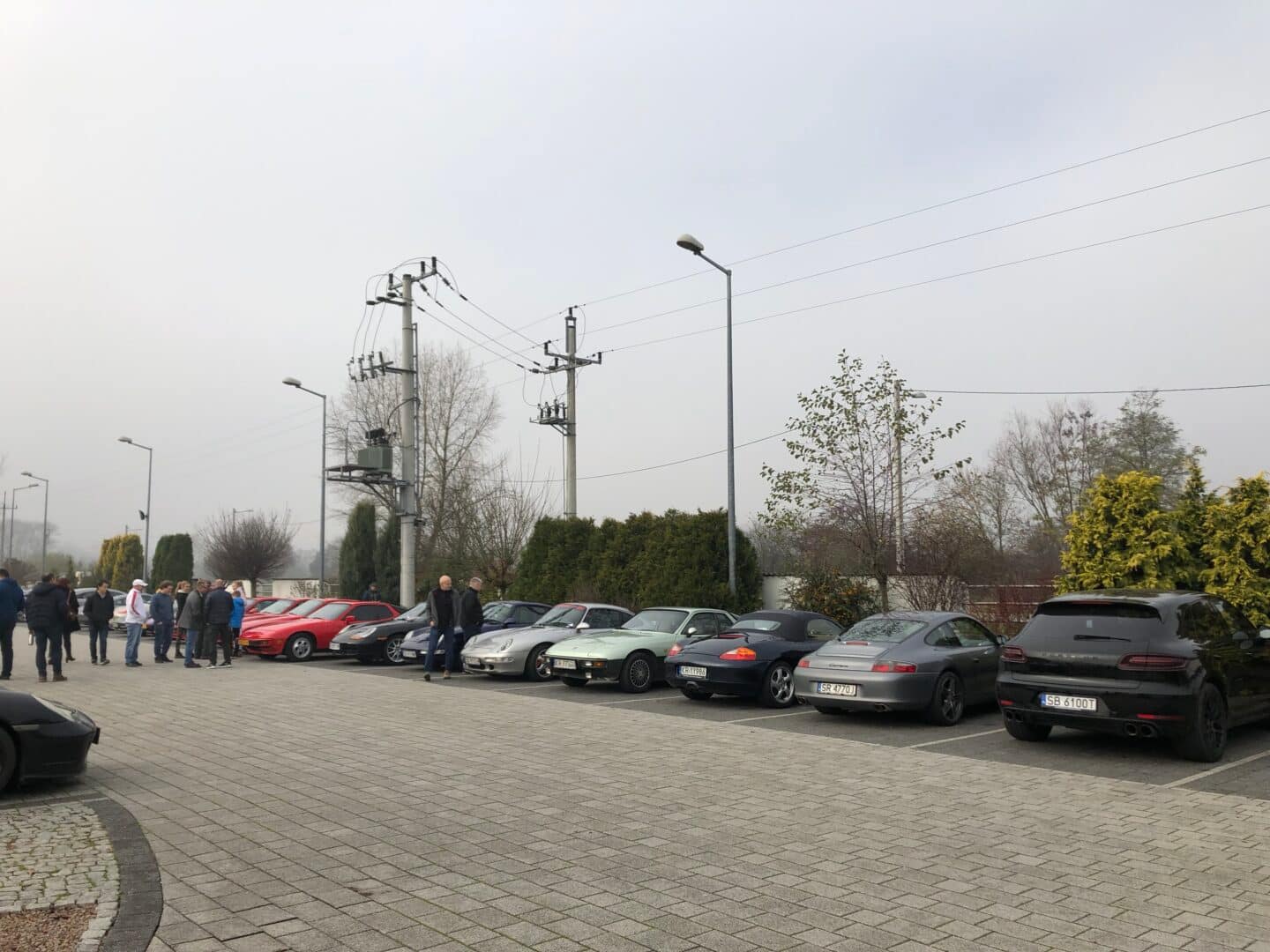 Na parkingu przed hotelem Fero.