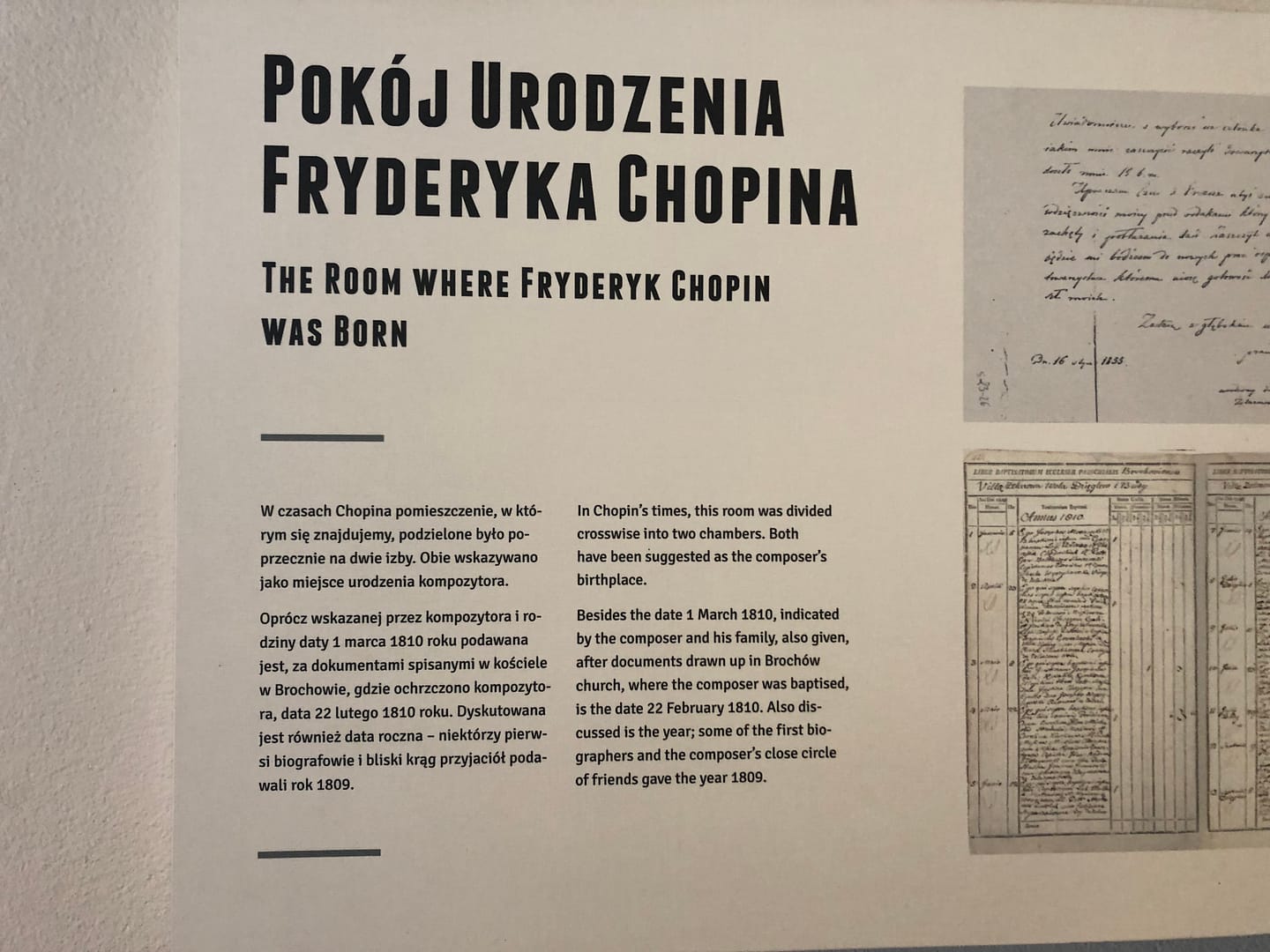 Notka biograficzna W. Chopina.