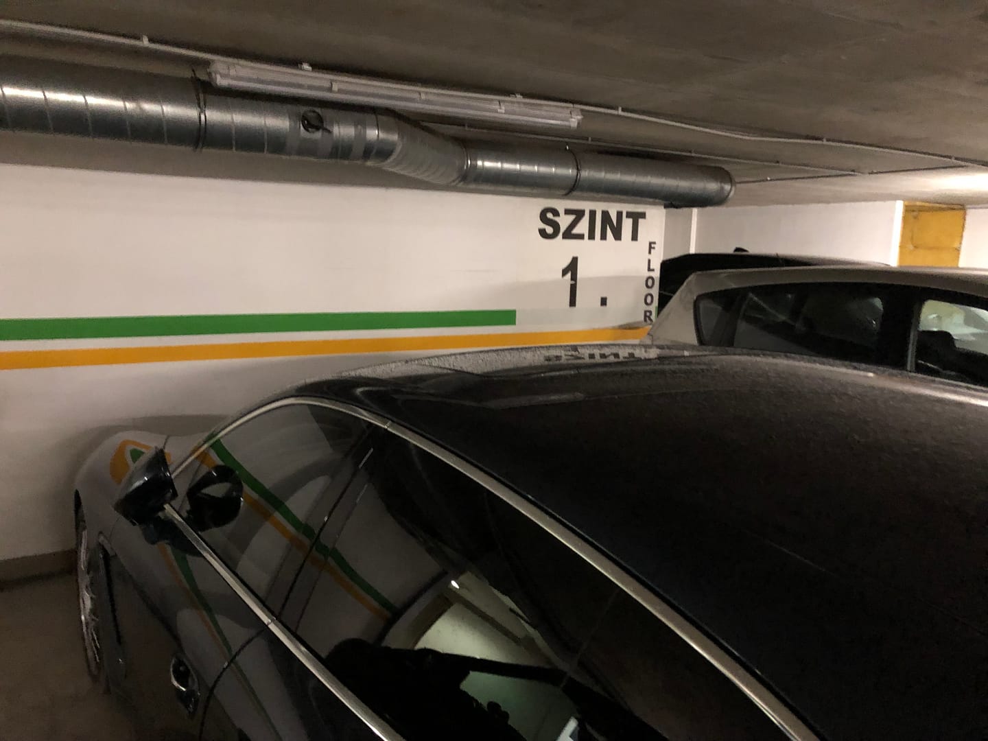 Podziemne parkingi w Budapeszcie są bardzo wąskie. W naszym hotelu Panamera nie zmieściła się.