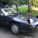 928 a za zanim cała reszta wjeżdża na parking przed elektrownią Porąbka-Żar.